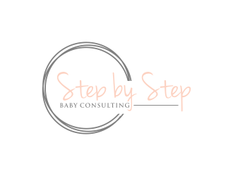 Step by Step Baby Consulting logo design by checx