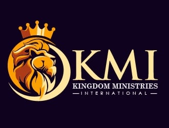 Kingdom Ministries International logo design by Suvendu