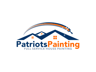 Patriots Painting logo design by BlessedArt