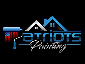 Patriots Painting logo design by DreamLogoDesign