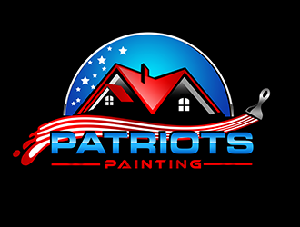 Patriots Painting logo design by 3Dlogos