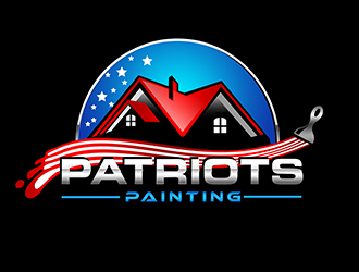 Patriots Painting logo design by 3Dlogos