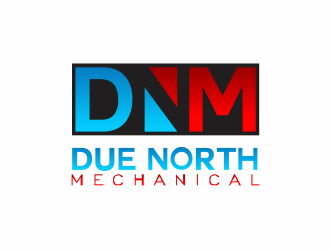 Due North Mechanical  logo design by up2date