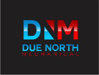 Due North Mechanical  logo design by up2date