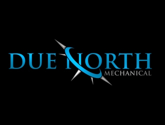 Due North Mechanical  logo design by gilkkj