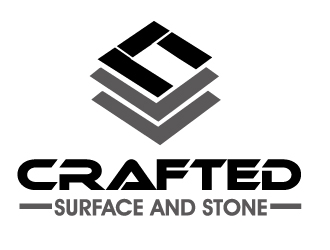 Crafted Surface and Stone logo design by PMG