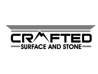 Crafted Surface and Stone logo design by PMG