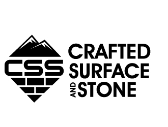 Crafted Surface and Stone logo design by PMG