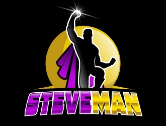 SteveMan84 logo design by Suvendu