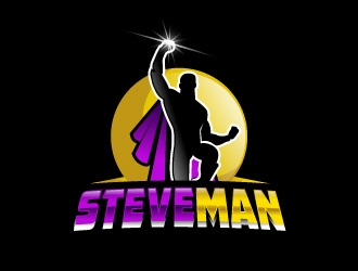 SteveMan84 logo design by Suvendu