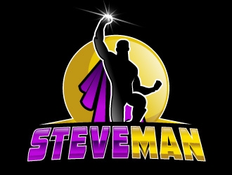 SteveMan84 logo design by Suvendu
