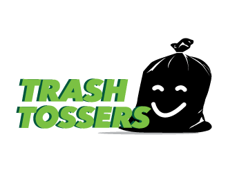 Trash Tossers logo design by bluespix