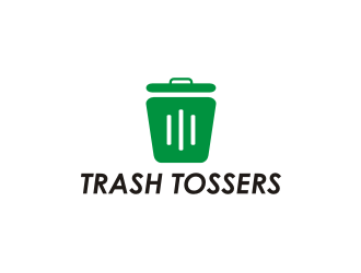 Trash Tossers logo design by rief