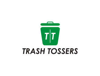 Trash Tossers logo design by rief