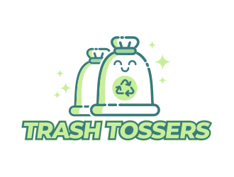 Trash Tossers logo design by mutafailan