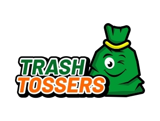 Trash Tossers logo design by madjuberkarya