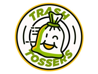 Trash Tossers logo design by CreativeMania