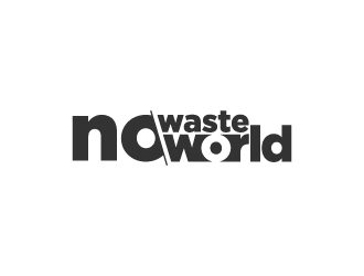 No Waste World logo design by fastsev