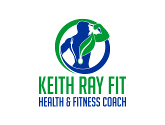 Keith Ray Fit logo design by beejo