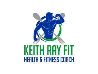 Keith Ray Fit logo design by beejo