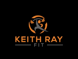Keith Ray Fit logo design by Akhtar