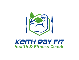 Keith Ray Fit logo design by DeyXyner