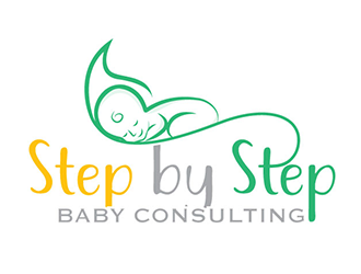 Step by Step Baby Consulting logo design by gogo