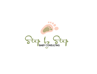 Step by Step Baby Consulting logo design by grea8design