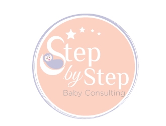 Step by Step Baby Consulting logo design by KreativeLogos
