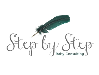 Step by Step Baby Consulting logo design by AamirKhan