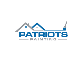 Patriots Painting logo design by Barkah