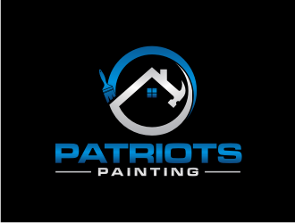 Patriots Painting logo design by Barkah