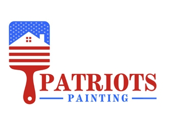 Patriots Painting logo design by gilkkj