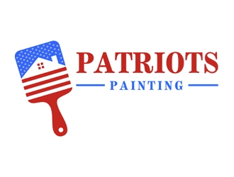 Patriots Painting logo design by gilkkj