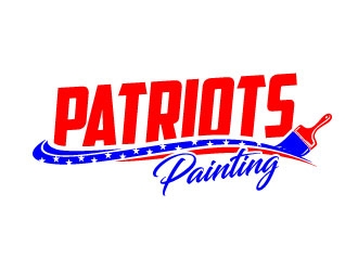 Patriots Painting logo design by daywalker