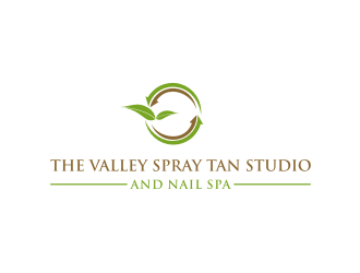 The Valley Spray Tan Studio and Nail Spa logo design by mbamboex