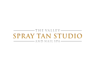 The Valley Spray Tan Studio and Nail Spa logo design by bricton