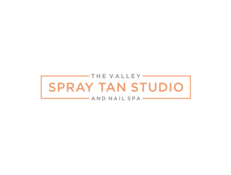 The Valley Spray Tan Studio and Nail Spa logo design by bricton