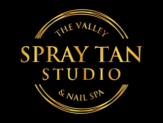 The Valley Spray Tan Studio and Nail Spa logo design by cikiyunn