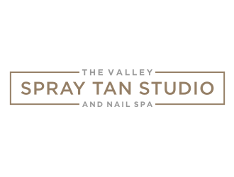 The Valley Spray Tan Studio and Nail Spa logo design by bricton
