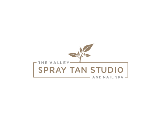 The Valley Spray Tan Studio and Nail Spa logo design by bricton