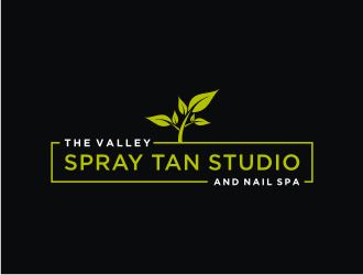 The Valley Spray Tan Studio and Nail Spa logo design by bricton