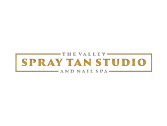 The Valley Spray Tan Studio and Nail Spa logo design by bricton