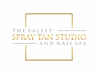 The Valley Spray Tan Studio and Nail Spa logo design by scolessi