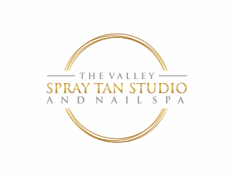 The Valley Spray Tan Studio and Nail Spa logo design by scolessi