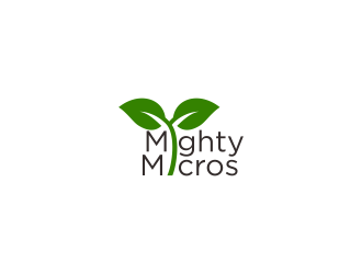 Mighty Micros logo design by haidar