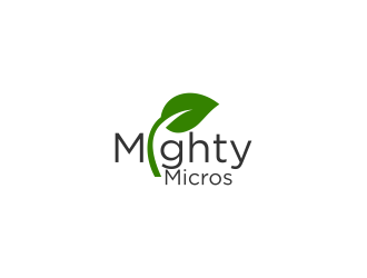 Mighty Micros logo design by haidar