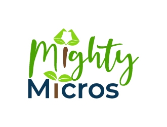 Mighty Micros logo design by aryamaity