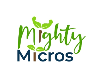 Mighty Micros logo design by aryamaity