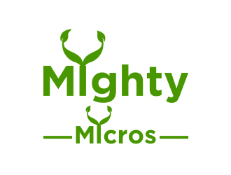 Mighty Micros logo design by hopee